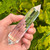 Brazilian Clear Quartz Vogel Wand - 13 Facets - 135+g