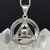 "Fire" Pendant Set with Herkimer Diamond