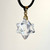 Mini Natural Clear Quartz Merkaba Pendant