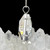 Vogel Star of David, Clear Quartz  with Dichroic Glass - Large