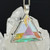 Vogel Crystal Star of David, Clear Quartz  with Dichroic Glass ~ Medium