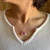 Vogel Star of David Lemurian Quartz w/ Magenta Dichroic Glass