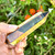 Natural Brazilian Smoky Quartz Crystal Wand - 6 Facets - 90 Grams