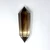 Masterpiece Brazilian Smoky Vogel Crystal Wand, 6 Facets, 329g