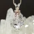 Danburite Magician Stone Crowned with Morganite Round- small