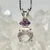 New! Rose Quartz Round with Pink Sapphire Marquise