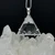 Lemurian Clear Quartz Vogel Star of David Pendant ~ Medium