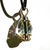 Vogel Star of David in Lemurian Quartz w/ Rainbow Dichroic Glass Set in 14k Gold - Small
