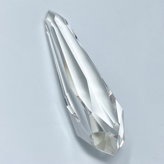 Brazilian Clear Quartz Trinity Wand 5.5" 190g