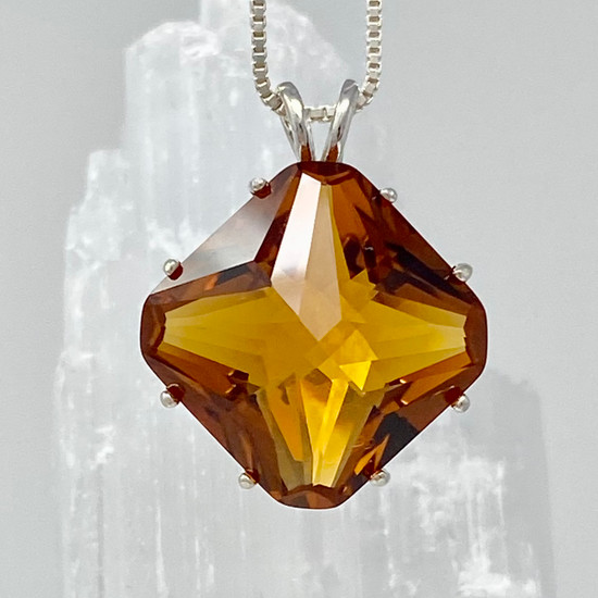 Siberian Gold Quartz Magician Stone™ Pendant