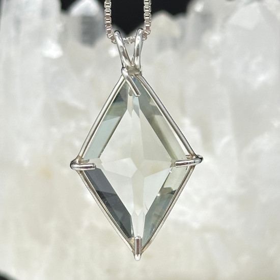 Prasiolite Ascension Star™ - Set in Sterling Silver