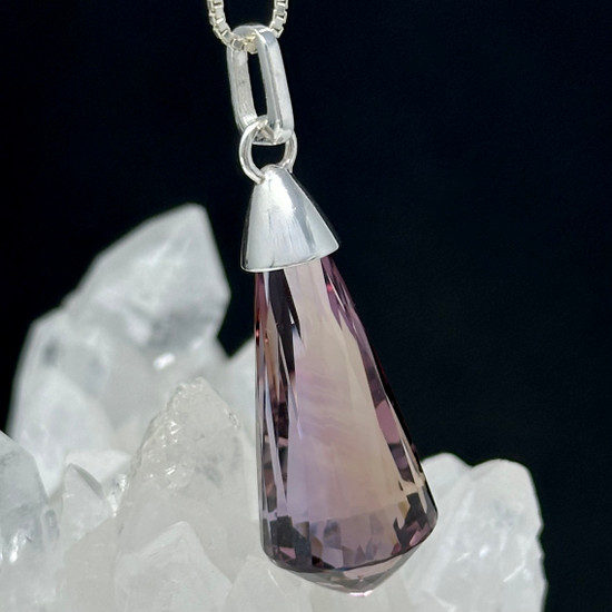 "Campana" Bolivian Ametrine Drop Pendant