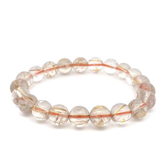 Golden Rutile Quartz Bracelet