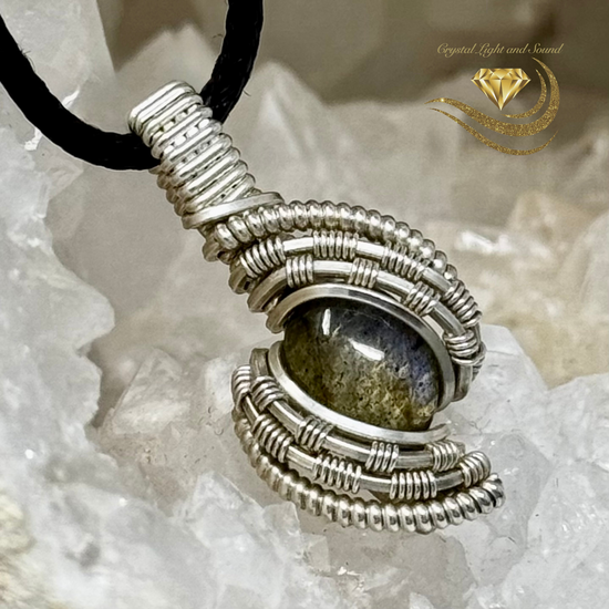 "Essence" Labradorite Pendant by James Storck