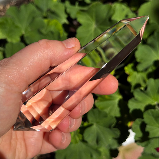 Vogel Wands with Natural Inclusions, 6 Facets (138 Grams)