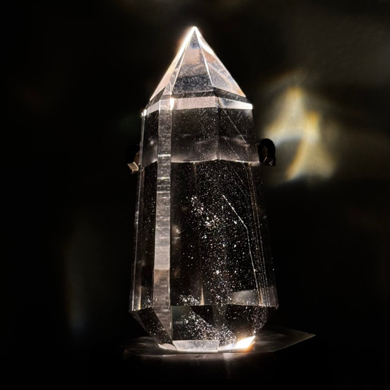 Vogel Wands with Natural Inclusions, 6 Facets (235 Grams)