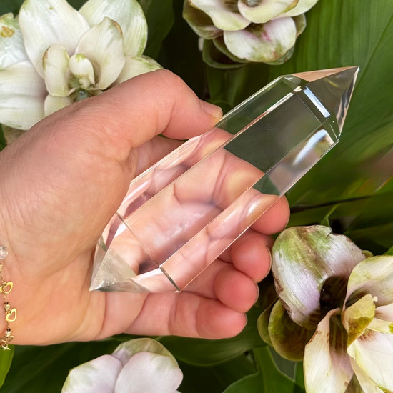 Vogel Wands with Natural Inclusions, 6 Facets (219 Grams)