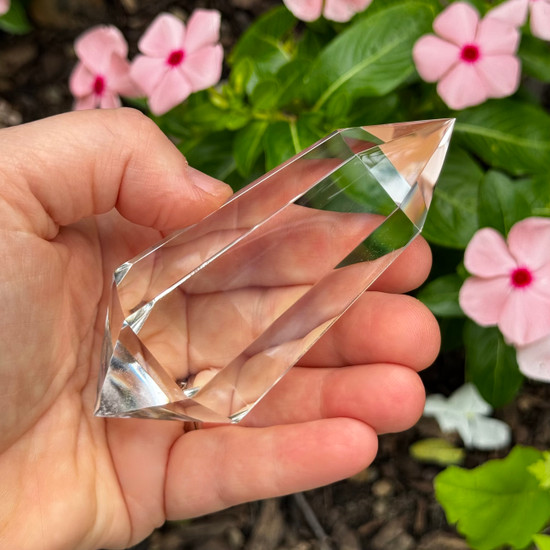 Vogel Wands with Natural Inclusions, 6 Facets (147 Grams)