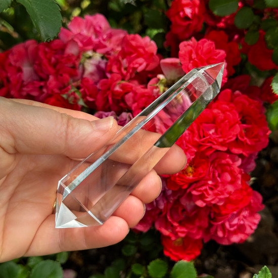 Vogel Wands with Natural Inclusions, 6 Facets (81 Grams)