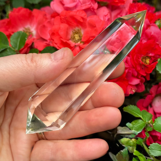 Vogel Wands with Natural Inclusions, 6 Facets, (84 Grams)