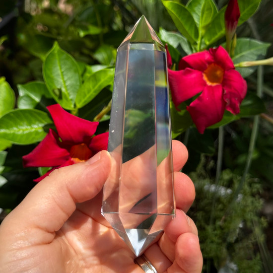 Vogel Wands with Natural Inclusions, 6 Facets -(138 Grams)