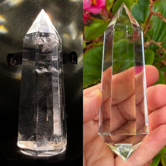Vogel Wand with Magical Veils, 6 Facets (129 Grams)