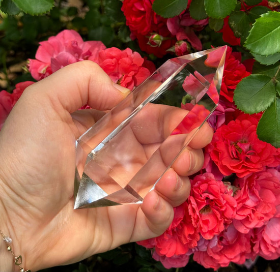 Vogel Wands with Natural Inclusions, 6 Facets (235 Grams)