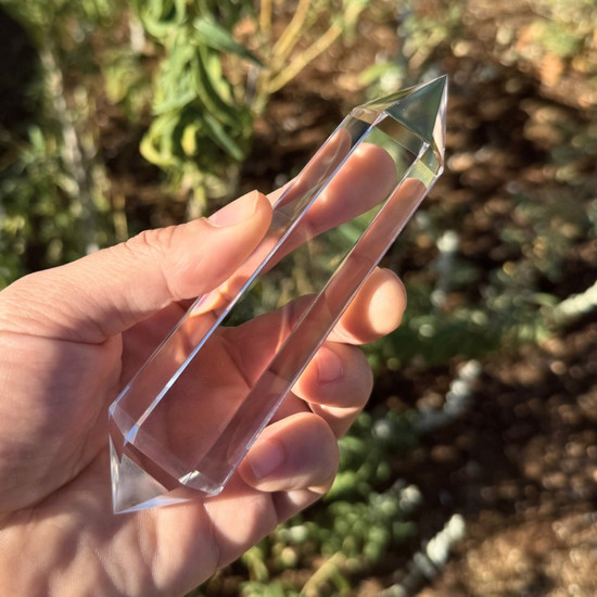 Vogel-Eredyon Clear Quartz  Wands - 6 Facets • 150+ grams