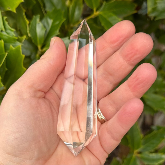 Mid-Size Brazilian Vogel-Eredyon Crystal Wand, 90+ Grams
