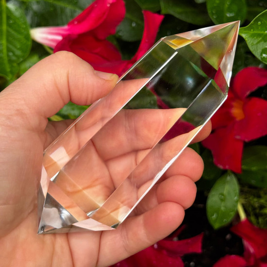 Vogel Wands with Natural Inclusions, 6 Facets (308 Grams)