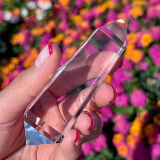 Back! Brazilian Clear Quartz Vogel Wands - 4 Facets - 90+ Grams