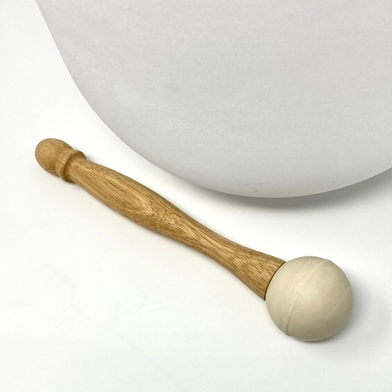 Rubber Mallet for Crystal Singing Bowls