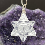 Clear Quartz Merkaba Pendant