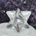 Natural Clear Quartz Merkaba Altar Stone