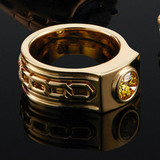 yellow diamond ring