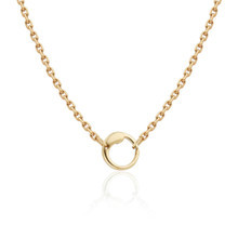 Medium capsule chain necklace