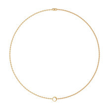 Medium capsule chain necklace