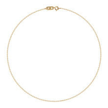 Mini capsule chain necklace