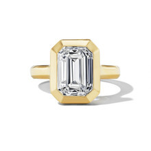 bezel-set-emerald-cut-diamond-ring