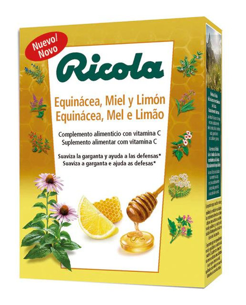 Caramelos defensas equinácea, miel y limón ricola Caramelos defensas equinácea, miel y limón ricola
