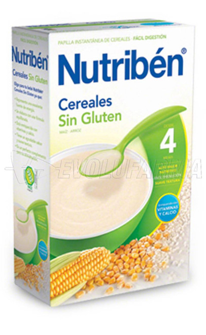 Nutriben cereales sin gluten papilla, 300 g Nutriben cereales sin gluten papilla, 300 g