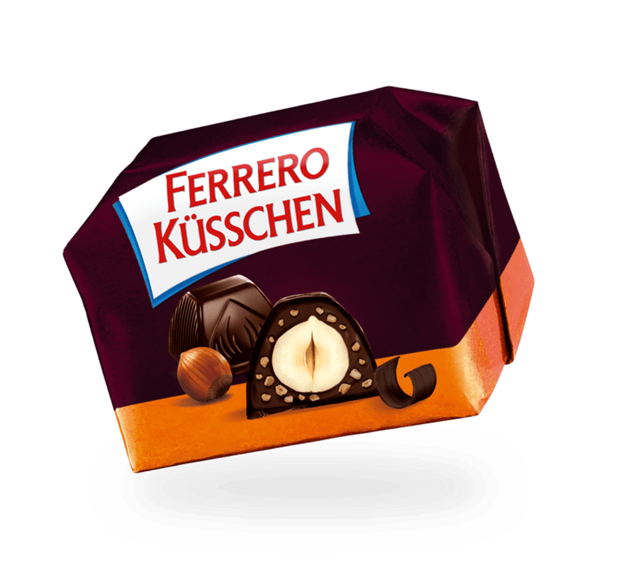 Ferrero Küsschen Dark & Milk Chocolate Bites classic hazelnut, 20 Ct, 178 g