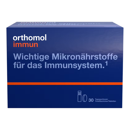 Orthomol Immun 免疫力綜合維生素 即飲小瓶 + 錠劑 30天份量