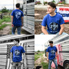 USA T-Shirt - Blue