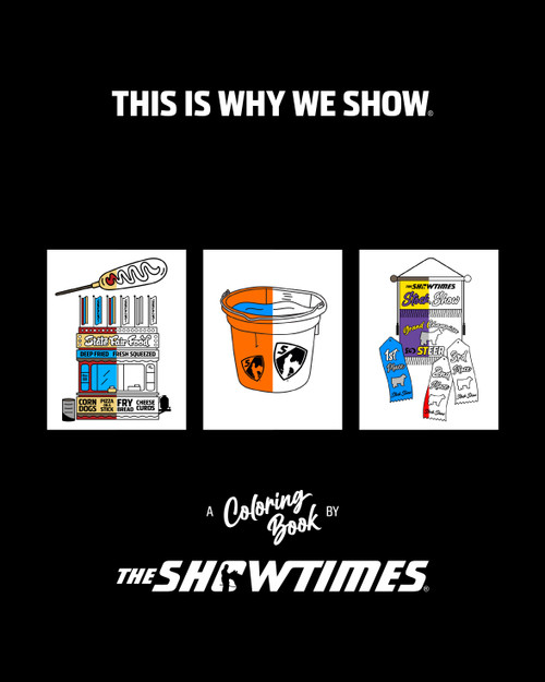 Show Cattle Coloring Book (SALE 1 for $15 or 2+ for $10/book)