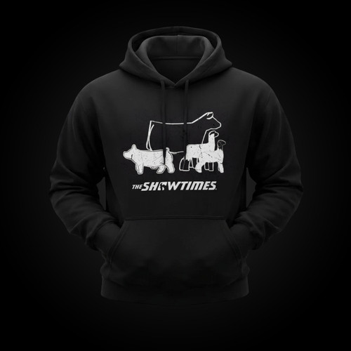 4 Animal Hoodie - Black