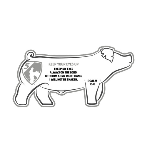 White Down Ear Hog