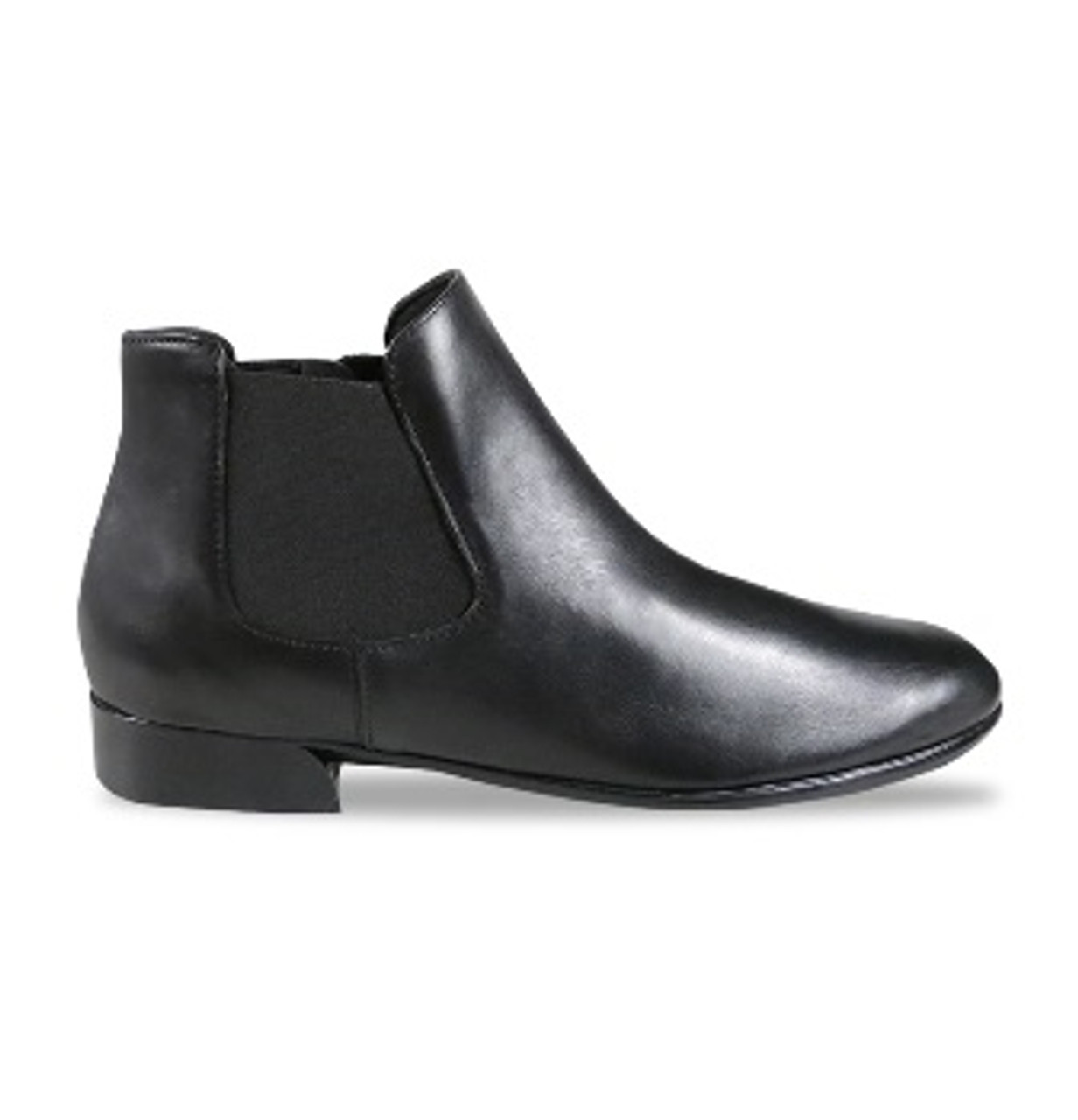 Munro Women's Cate Boot in Black Leather - Daniels Shoes