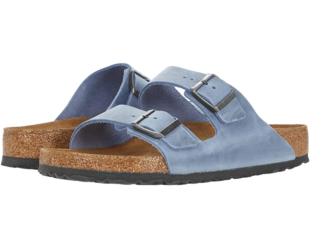 Birkenstock Unisex Arizona Suede Leather Soft Footbed Sandals (Mocca, Size  40 EU) | EziBuy NZ