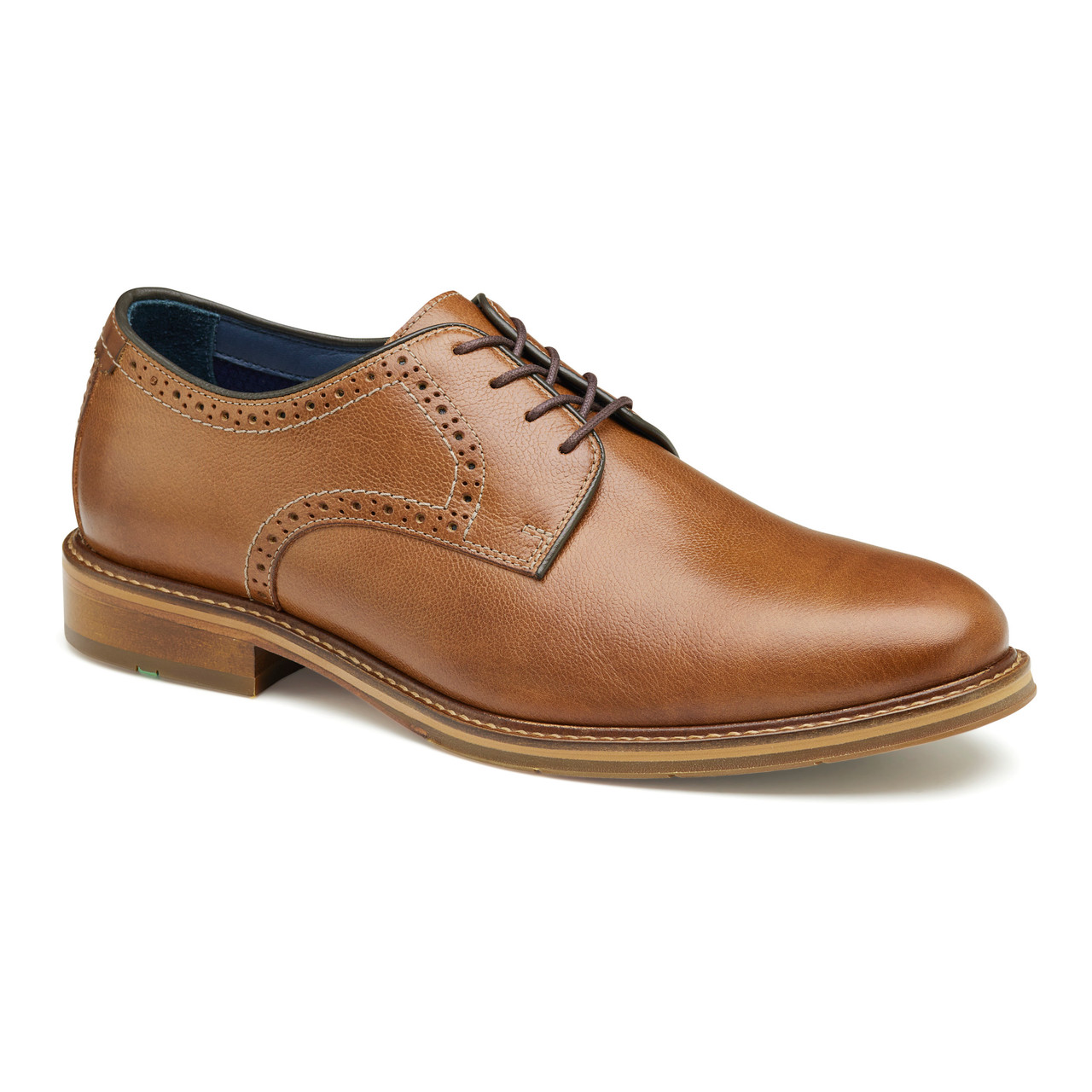 Johnston & Murphy XC Flex Raleigh Plain Toe in Tan - Daniels 